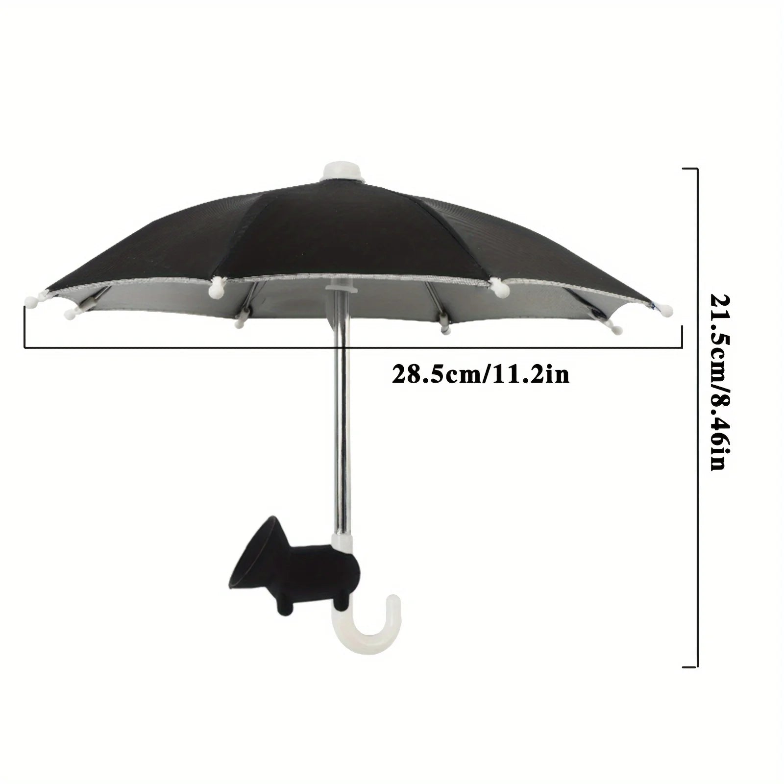 Versatile Mini Umbrella Phone Stand - The Ideal Waterproof Smartphone Holder for Outdoor Activities