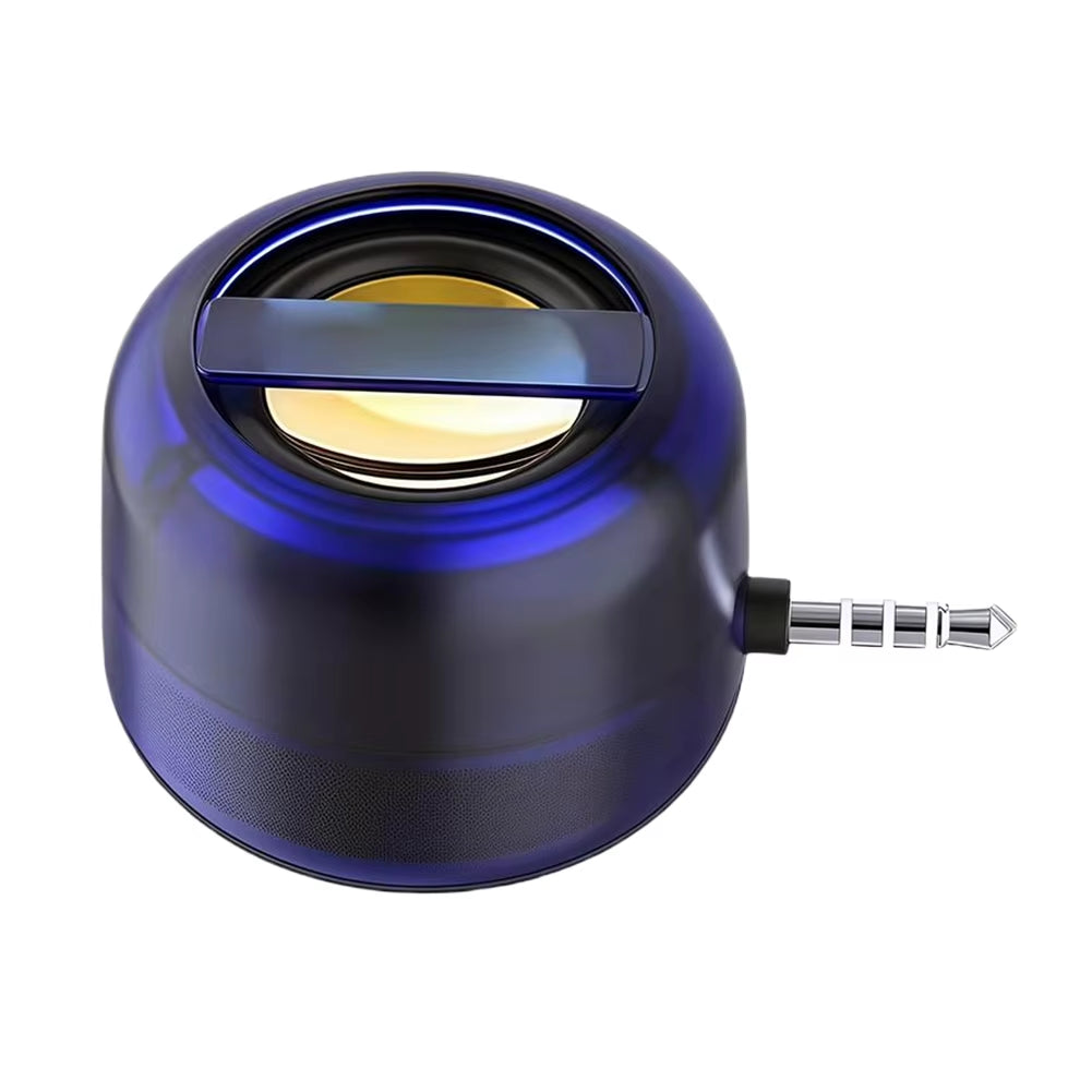 Portable Mini Speaker with Universal Type-C and 3.5mm Jack - Mobile Phone Amplifier and External Sound Box
