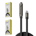 2-in-1 Charging Cable with Integrated Phone Stand and Foldable Design