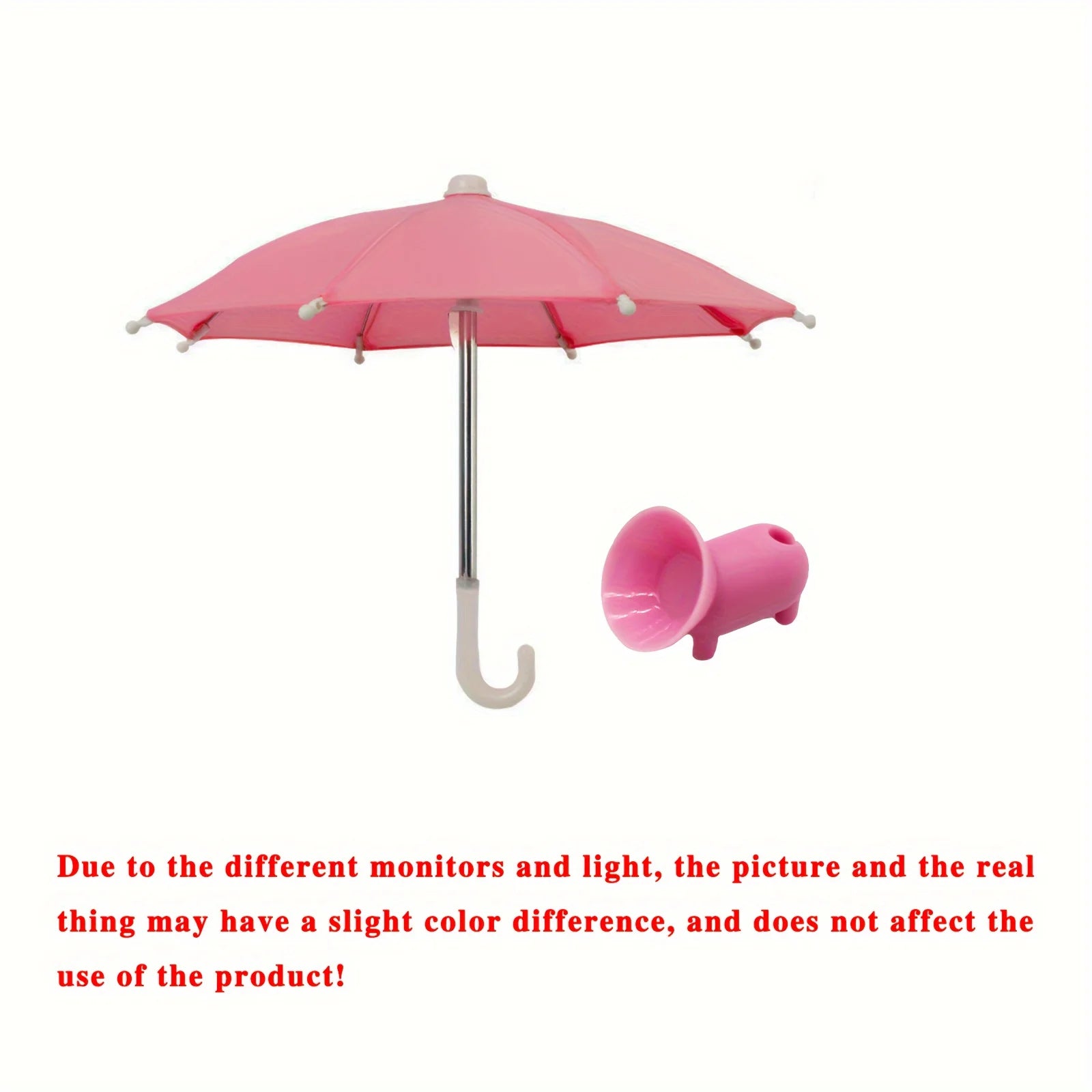 Versatile Mini Umbrella Phone Stand - The Ideal Waterproof Smartphone Holder for Outdoor Activities